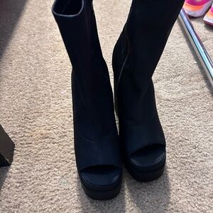 Black Women's Platform Heels